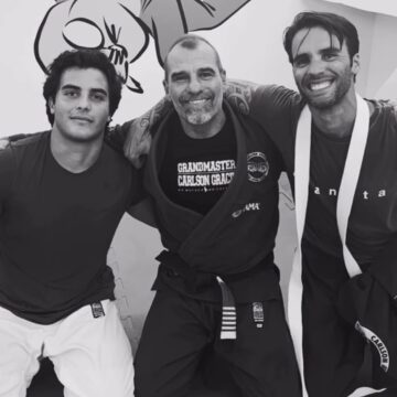 Daniel Cady e Marcelo Sangalo começam a fazer jiu-jitsu juntos e nutricionista relata impacto na relação com o filho: ‘Gratidão’