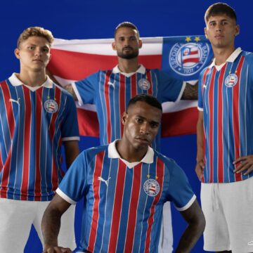 Bahia lança nova camisa para temporada 2026; vem ver