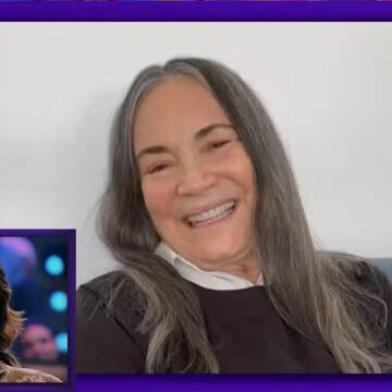 Gabriela Duarte se emociona ao receber homenagem da mãe na Globo: ‘A admiração é totalmente recíproca’