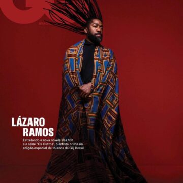 Lázaro Ramos domina TV, cinema e streaming e estampa capa da GQ Brasil