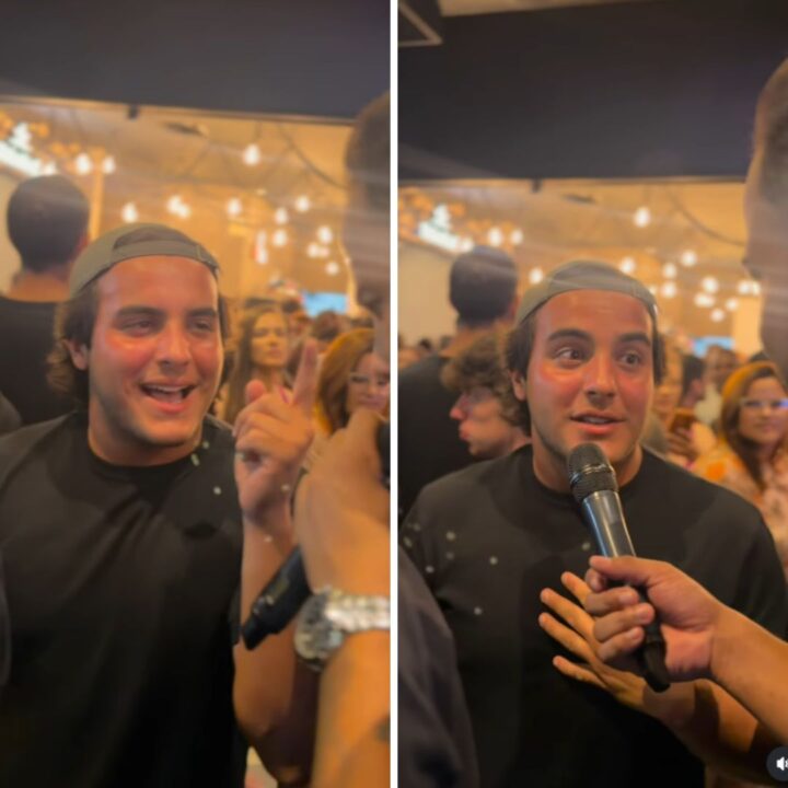 Marcelo Sangalo solta a voz durante show de arrocha em boteco de Petrolina; assista