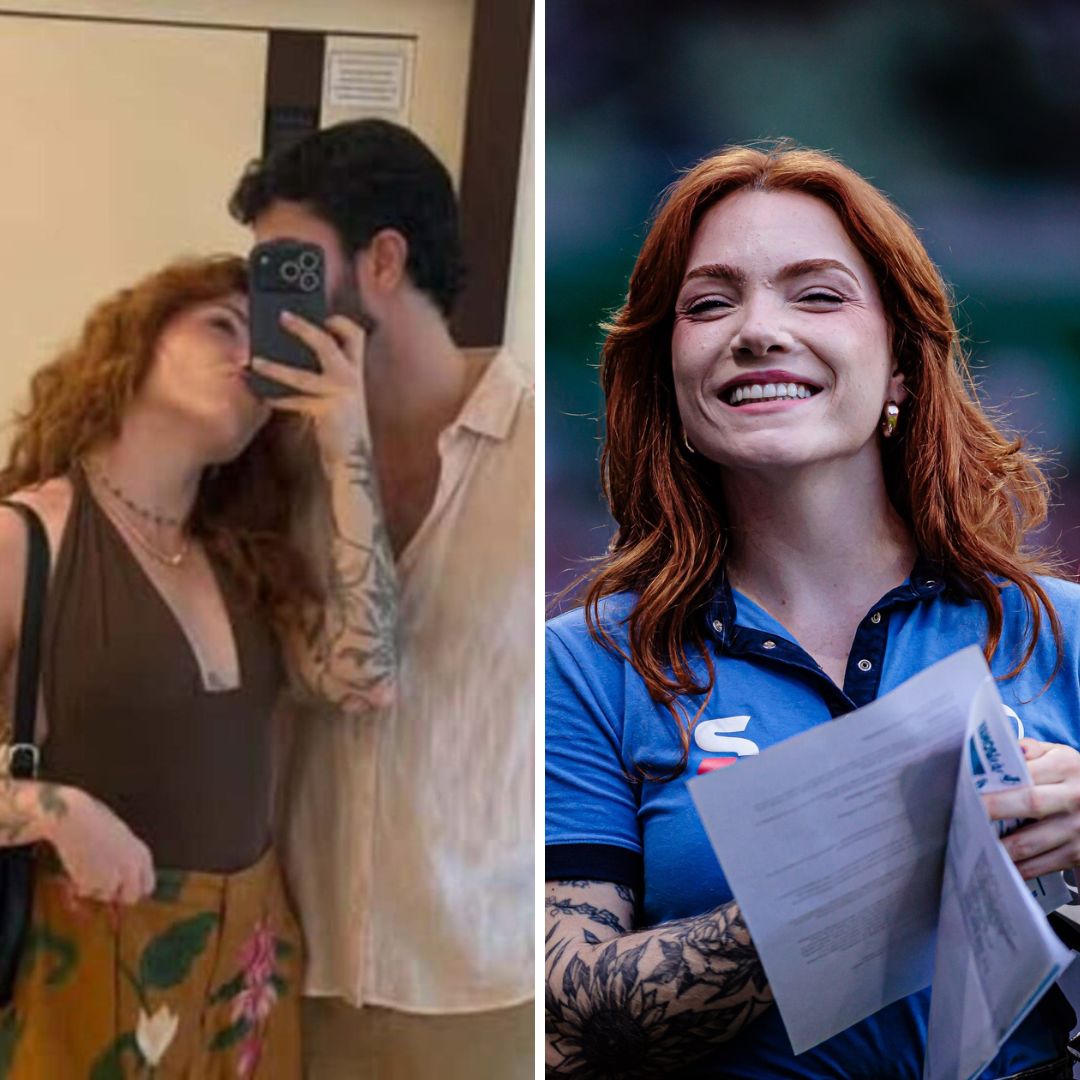 Repórter da Globo assume namoro com galã de novelas e ganha declaração: ‘Você é minha certeza’