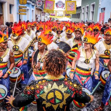 Olodum celebra 47 anos com show gratuito no Pelourinho neste domingo (26)