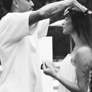 Tainá Castro e Éder Militão anunciam que serão pais de menino e revelam nome do filho