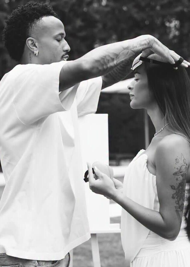 Tainá Castro e Éder Militão anunciam que serão pais de menino e revelam nome do filho