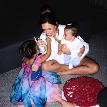 Bruna Biancardi celebra aniversário com as filhas Mavie e Mel; veja fotos