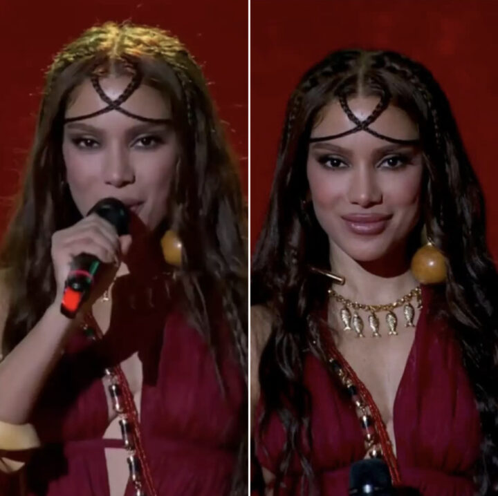 Anitta apresenta música inédita no Domingão com Huck; veja