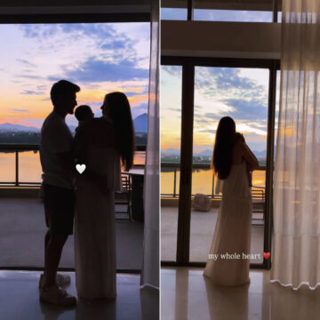 Camila Queiroz e Kleber Tolledo celebram primeira Páscoa com a filha Clara; veja fotos