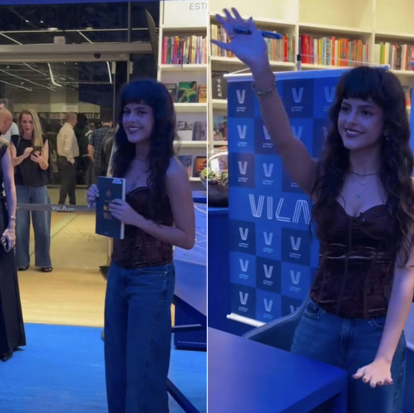 Aos 16 anos, filha de Luciano Camargo lança primeiro livro e cantor se emociona: “Fiquei impressionado”