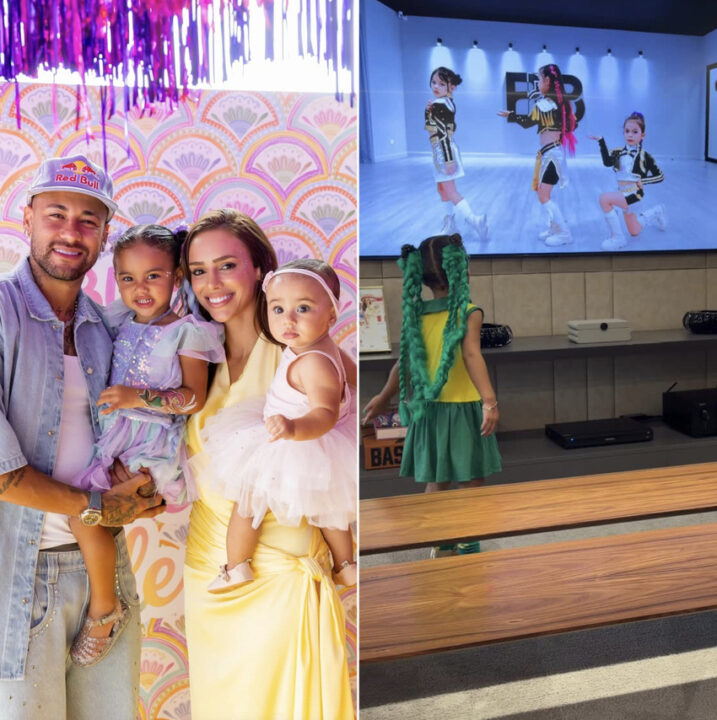 Filha de Neymar e Bruna Biancardi encanta público ao dançar fantasiada de guerreira de K-Pop