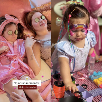 Filha de Viih Tube e Eliezer completa 3 anos e ganha dia de princesa para comemorar a data