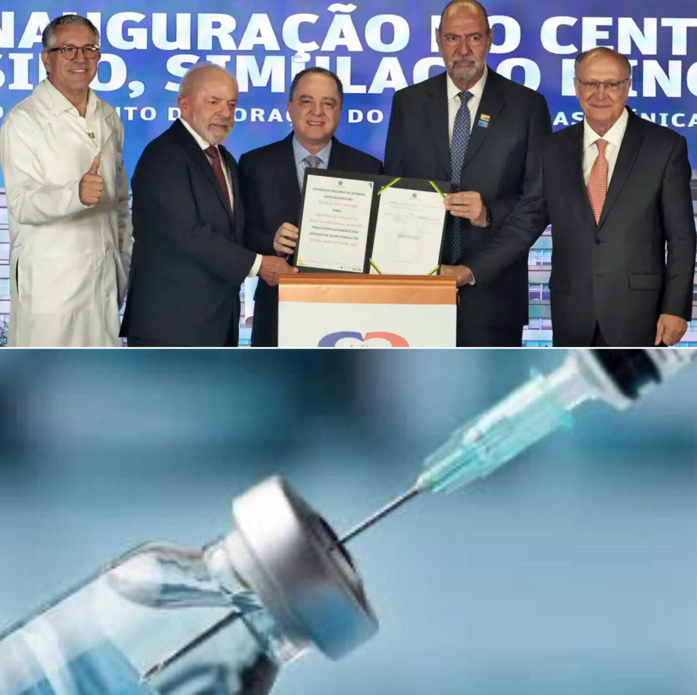 Presidente Lula sanciona lei do marco regulatório da vacina contra câncer