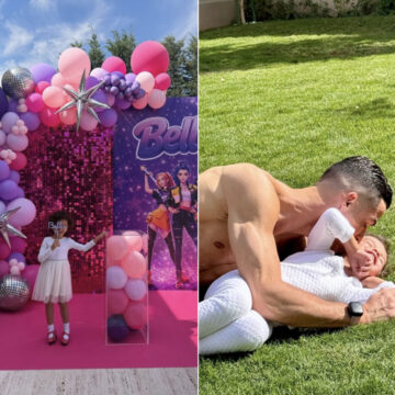 Filha de Cristiano Ronaldo completa 4 anos e ganha homenagem do pai