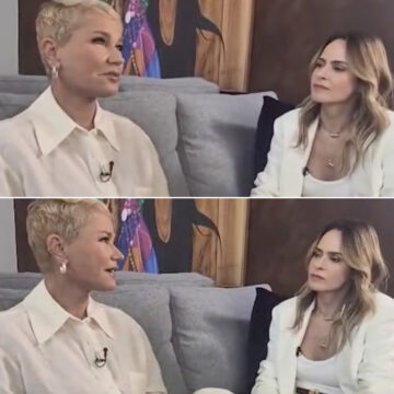 Ana Paula Renault se emociona ao encontrar Xuxa: ‘Queria muito te dar esse abraço’