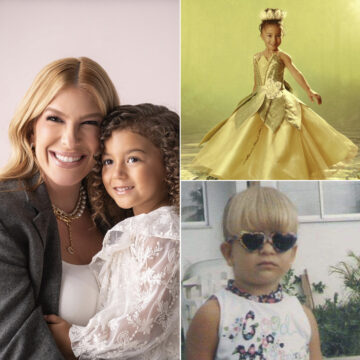 Lore Improta compartilha fotos de infância e brinca sobre semelhança com a filha Liz