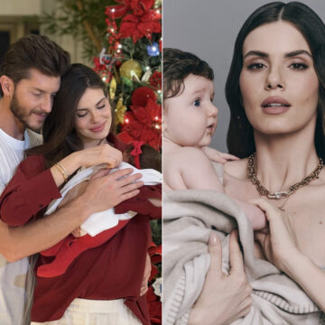 Camila Queiroz exalta parceria de Klebber Toledo nos cuidados com a filha Clara: “Não é ajuda”