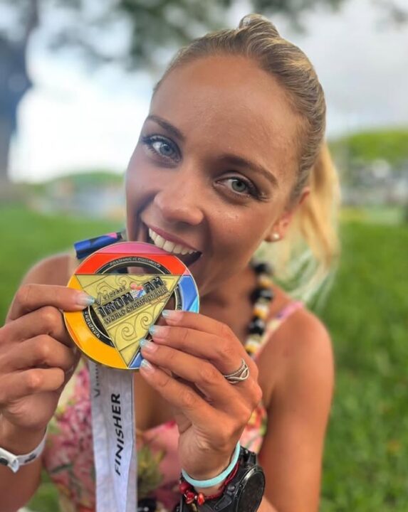 Triatleta brasileira morre durante prova de natação no Ironman Texas