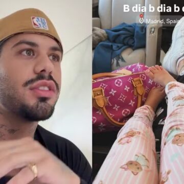 Após Zé Felipe impor ‘limites’ nos filhos, Virginia vai com as crianças para Madri