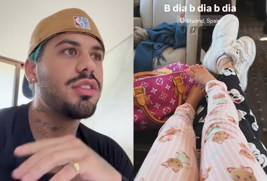 Após Zé Felipe impor ‘limites’ nos filhos, Virginia vai com as crianças para Madri