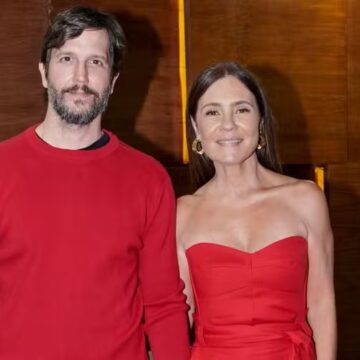 Adriana Esteves e Vladimir Brichta viralizam após gesto com mãe e bebê: ‘Acolhimento’