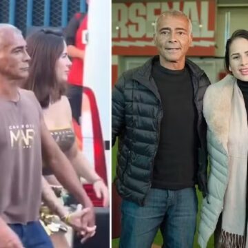Romário namorou com duas universitárias ao mesmo tempo antes de escolher uma delas