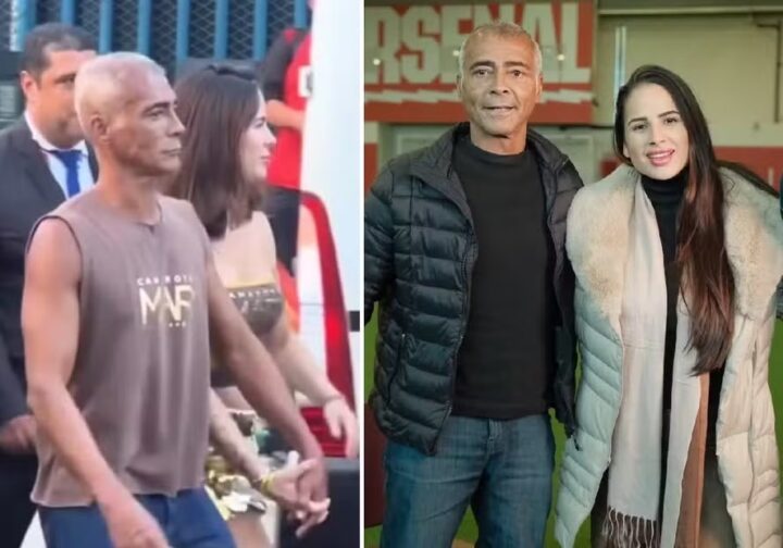Romário namorou com duas universitárias ao mesmo tempo antes de escolher uma delas