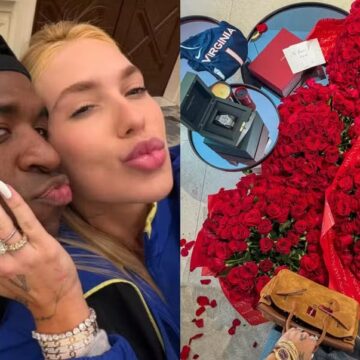 Virginia Fonseca exibe presentes de luxo de Vini Jr., inclusive relógio de seis dígitos