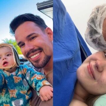 Lucas Borbas, viúvo de Isabel Veloso, explica ausência do filho nas redes sociais: ‘Proteger a integridad’