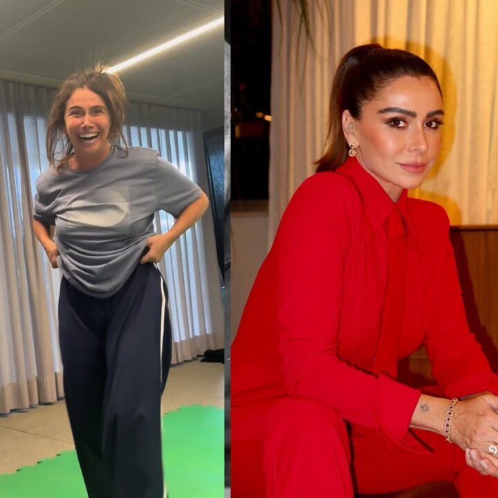 Giovanna Antonelli mostra demais e se diverte com flagra; veja vídeo