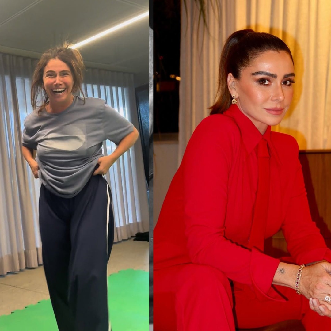 Giovanna Antonelli mostra demais e se diverte com flagra; veja vídeo