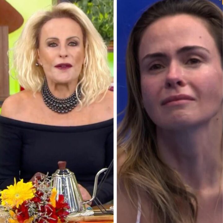 Ana Maria Braga se emociona ao falar da morte do pai de Ana Paula Renault
