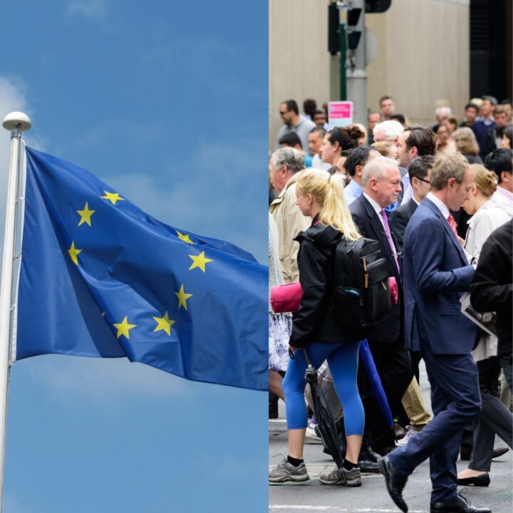 União Europeia atinge número recorde de imigrantes em 2025