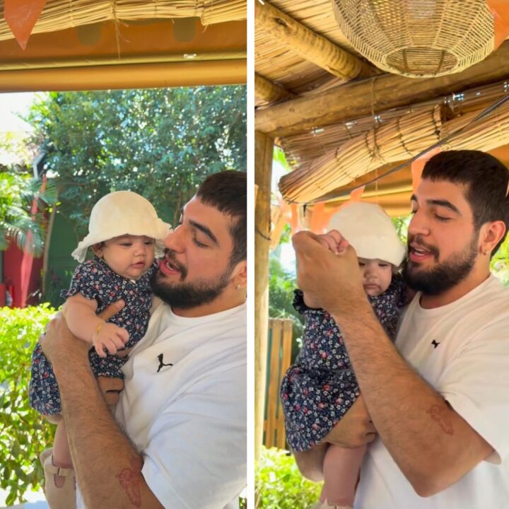 Nattan encanta a web ao dançar forró com a filha Zuza: ‘Ansiosa pelo São João’