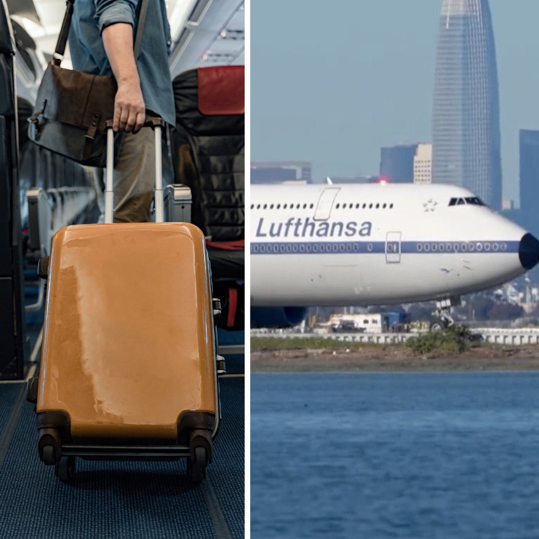 Lufthansa passa a cobrar por bagagem de mão na tarifa básica