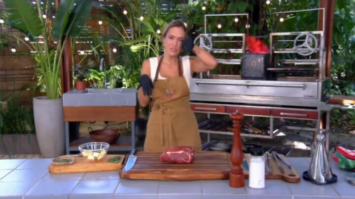 Apresentadora da Globo passa sufoco ao vivo: ‘Tá queimando’