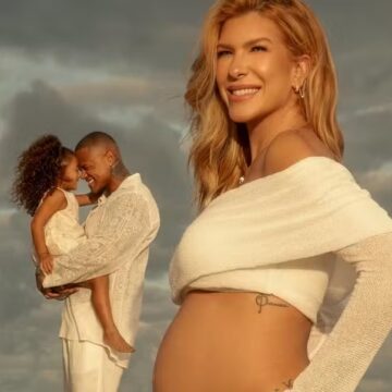 Na reta final da gravidez, Lore Improta faz balanço sobre segunda gestação: ‘Mais prática’