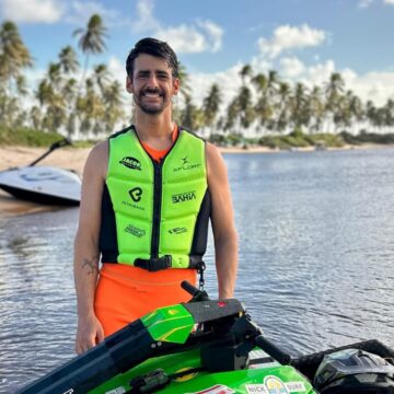 Conheça o baiano Bruno Jacob, grande destaque da Copa do Mundo Jet Waves