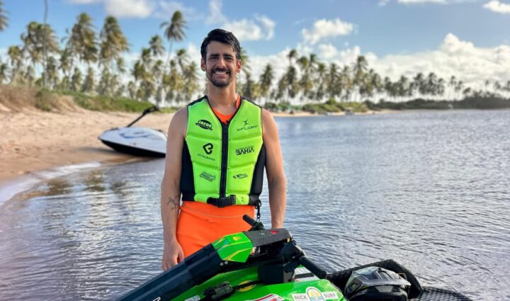 Conheça o baiano Bruno Jacob, grande destaque da Copa do Mundo Jet Waves