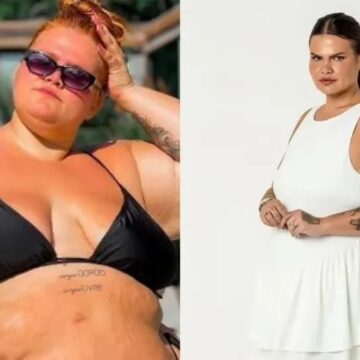 Um ano após bariátrica, Thais Carla revela que perdeu 100kg: ‘Meu valor nunca esteve no tamanho do meu corpo’