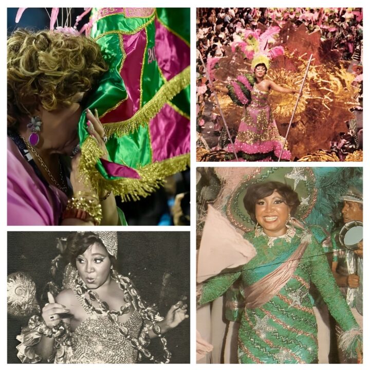 Alcione celebra 98 anos da escola de samba Mangueira com fotos históricas nas redes sociais
