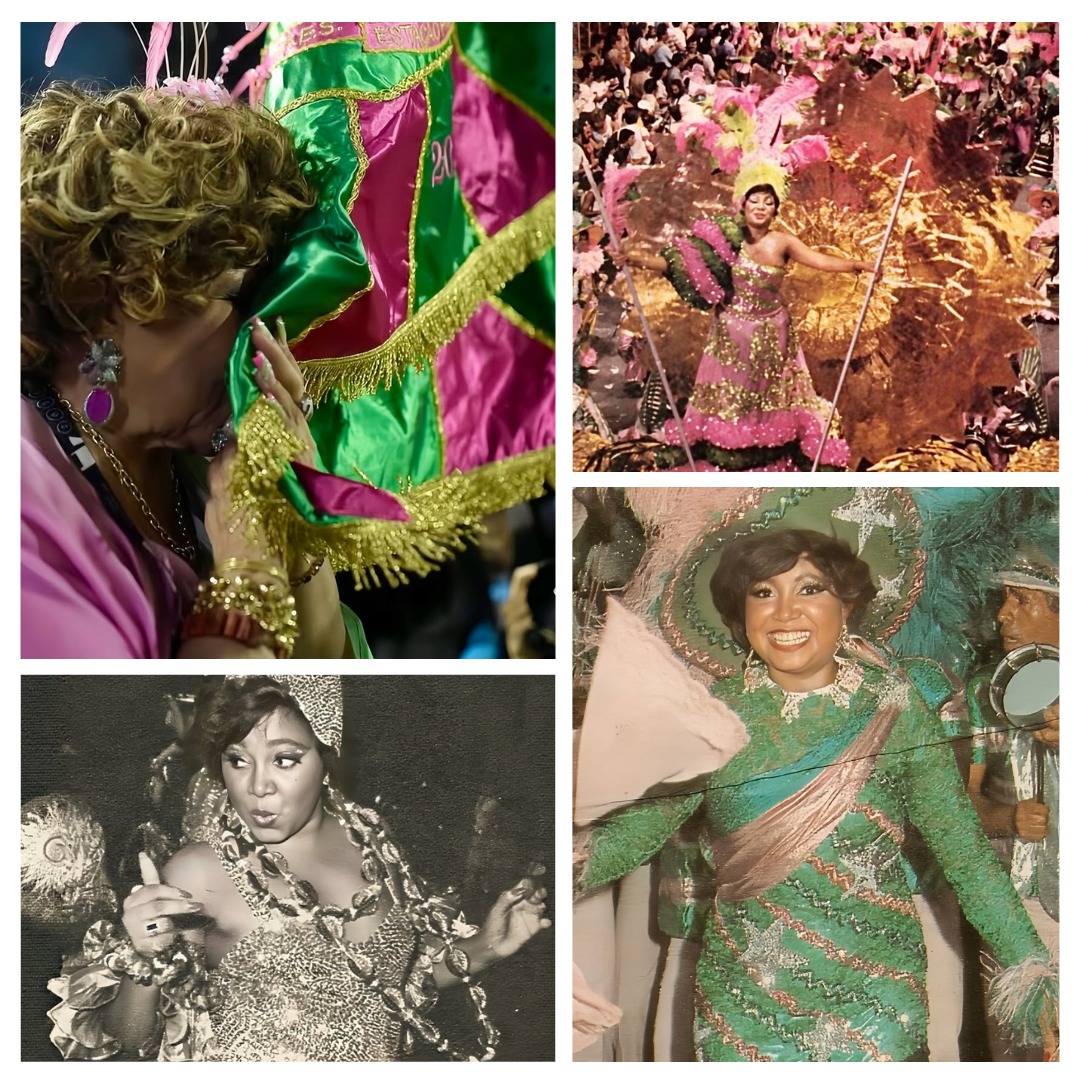 Alcione celebra 98 anos da escola de samba Mangueira com fotos históricas nas redes sociais