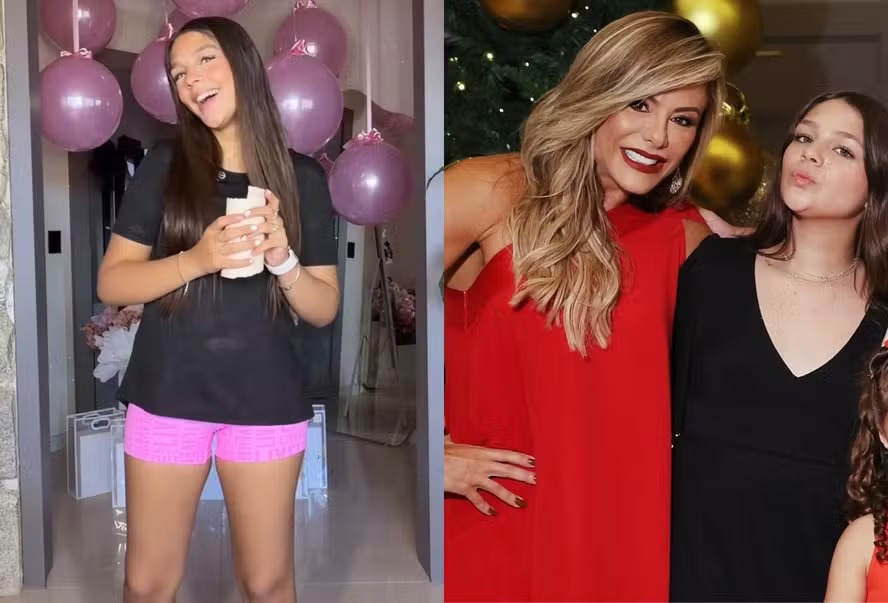 Poliana Rocha surpreende neta de Leonardo com presente luxuoso: ‘Sem reação’