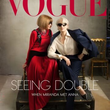 Anna Wintour e Meryl Streep estrelam capa de maio da Vogue americana