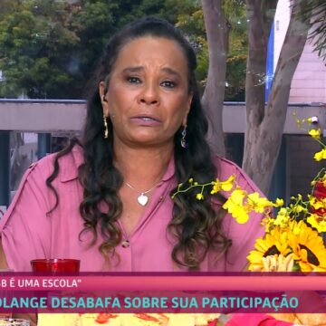 Solange Couto chora ao vivo e pede perdão por falas no BBB 26: ‘Foram terríveis’