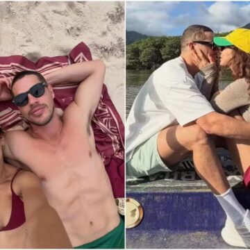 José Loreto compartilha fotos românticas com a namorada e ganha declaração; veja