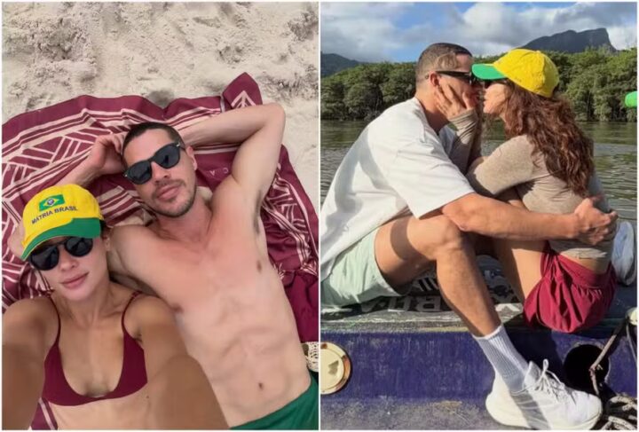 José Loreto compartilha fotos românticas com a namorada e ganha declaração; veja