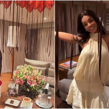 Ludmilla faz aniversário e ganha surpresa romântica de Brunna Gonçalves