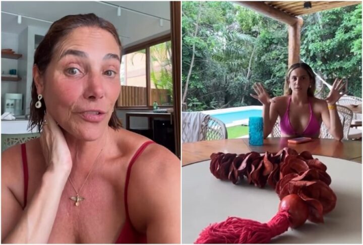 De férias na Bahia, Heloísa Périssé enfrenta perrengue com a filha