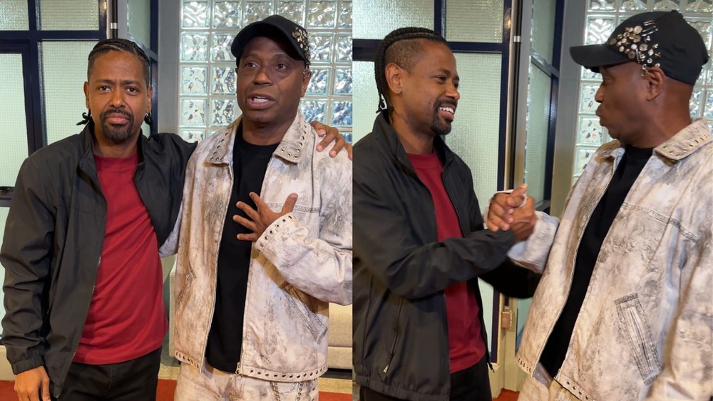 Edilson e Boneco se abraçam após desentendimento no BBB 26: ‘Somos baianos’