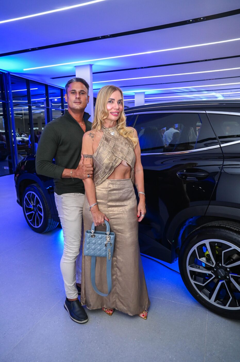 Samuel Byrne e Claudia Del Rei